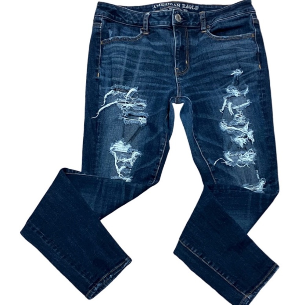 AEO Jeggings | 10r | ripped | destroyed